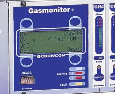 Crowcon Gasmonitor Plus Display Module Membrane Switch (Blue / White) - E01761